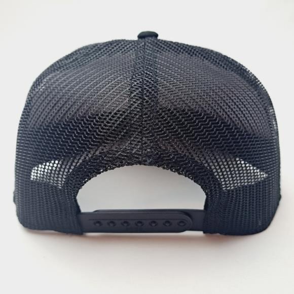 Retro CATDiesel Power Embroidered Patch Flat Bill Trucker Mesh Snapback Cap Hat - Picture 4 of 4